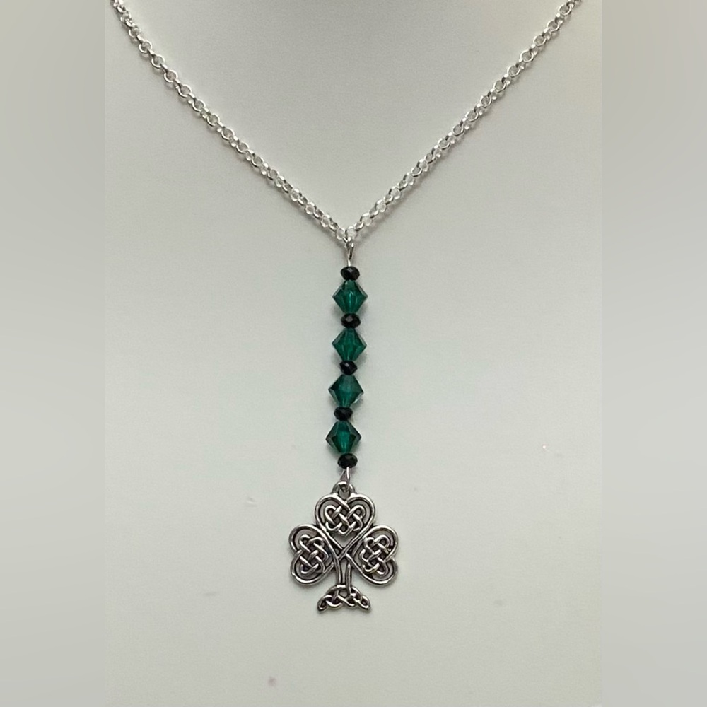 NEW Swarovski crystals with Tree of Life Clover charm